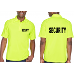 Custom Security Tactical Performance Polo